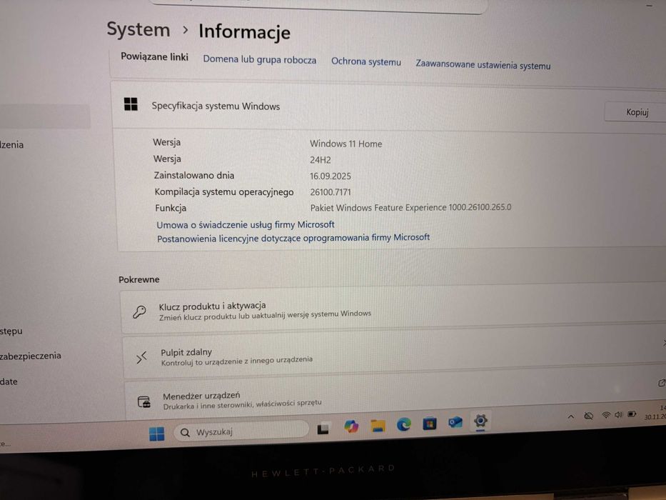 .:HP Spectre dx-4101dx - i7-5500U, 8 GB RAM, 256GB SSD, Windows 11:.