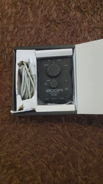 Zoom u22 inerface audio