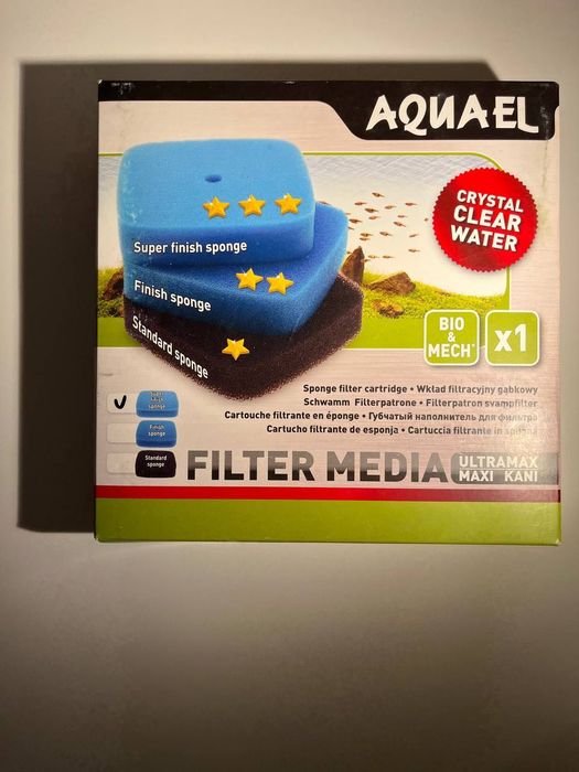 Aquael Wkład gąbkowy Super Finish do filtra Ultramax / MaxiKani 121308