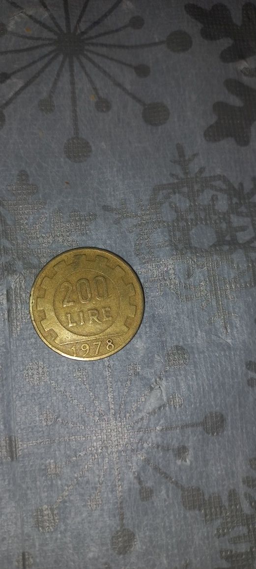 200 lire 1978 rok