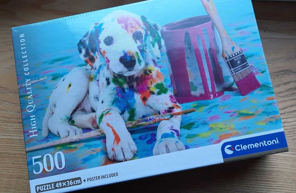 Puzzle Clementoni - The Funny Dalmatian - 500 elementów - nowe