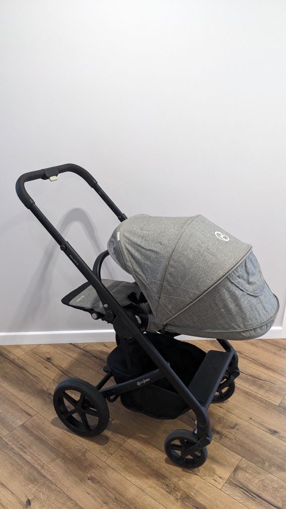 Коляска Cybex Balios S Grey (рюкзак д/м Avent в подарунок)
