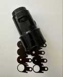 Petzval 85 Art Lens Black Brass swirly bokeh Nikon F