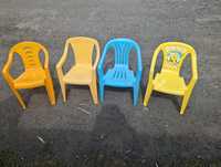 Krzesełka dla dzieci plastikowe ogrodowe