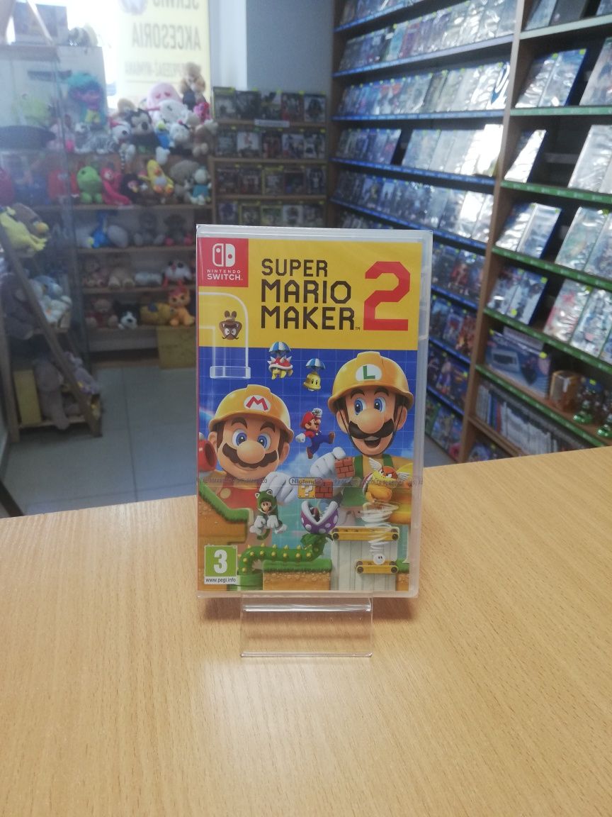 Switch Super Mario Maker 2 Nowa Folia Nintendo Switch