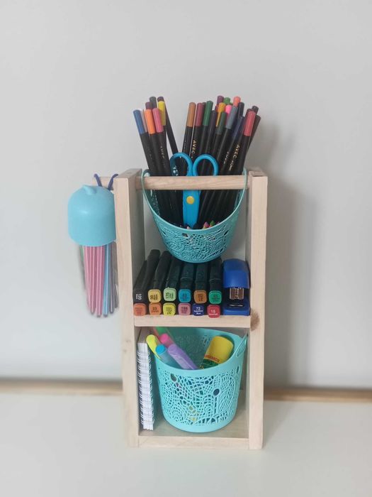 Piórnik na biurko organizer