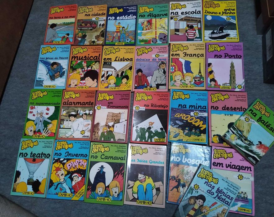 Livros juvenis (UMA AVENTURA; OS CINCO; OS SETE),  2  em INGLÊS