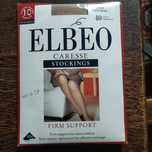 ELBEO 40 Dn cofecreme / beżowe pończochy r. L