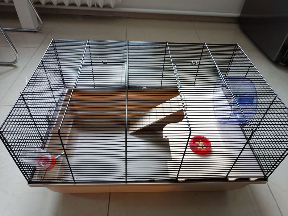 Klatki dla chomika - 1 mała, 1 duża