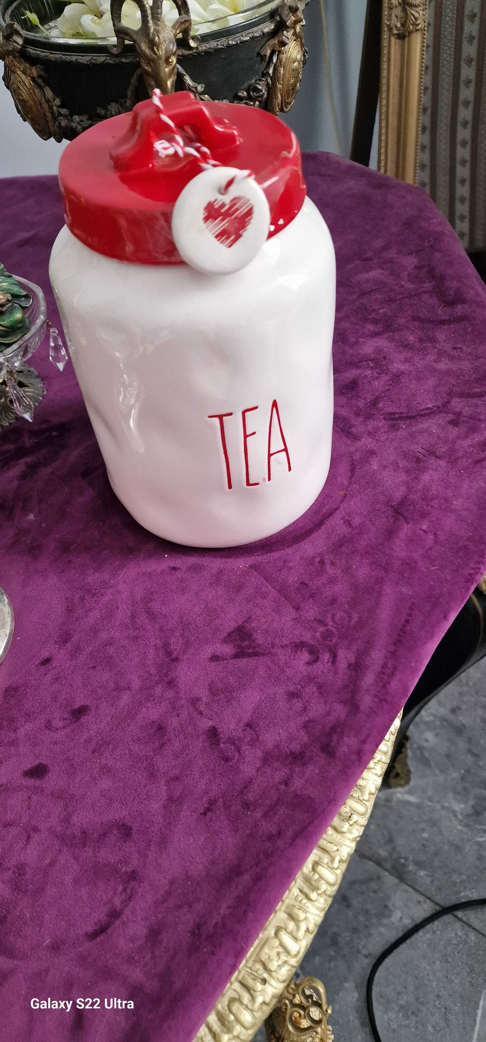 Ceramiczny pojemnik na herbatę