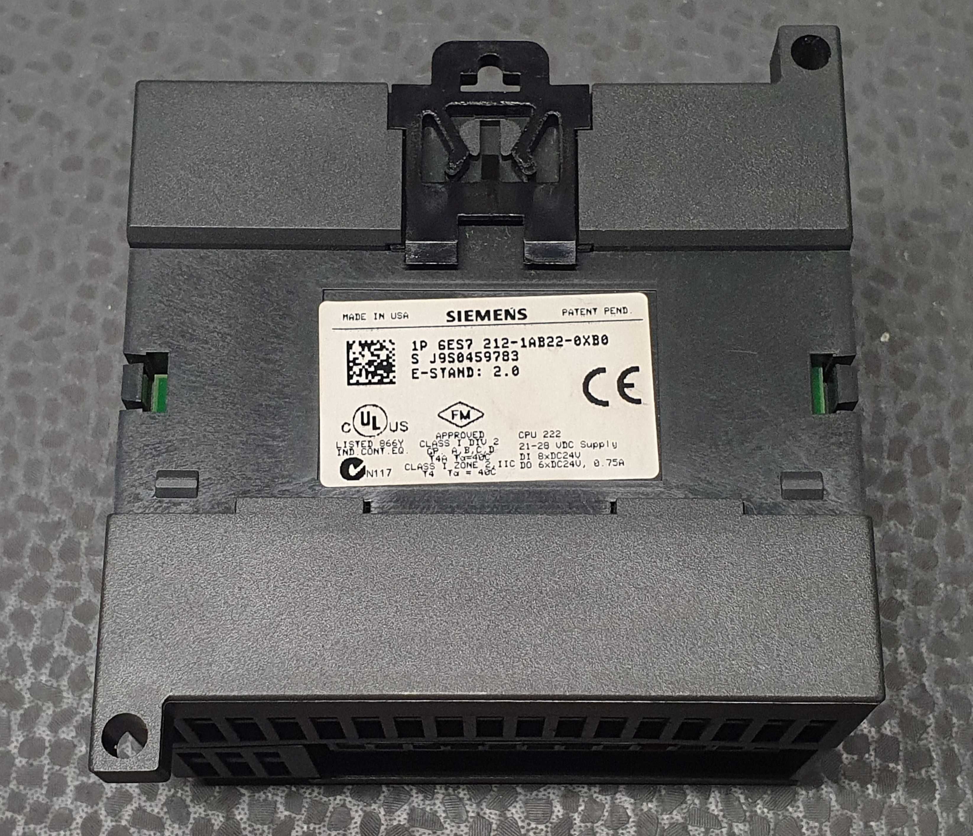 Sterownik PLC CPU 222 SIEMENS SIMATIC S7-200 6ES7 212-1AB22-0XB0