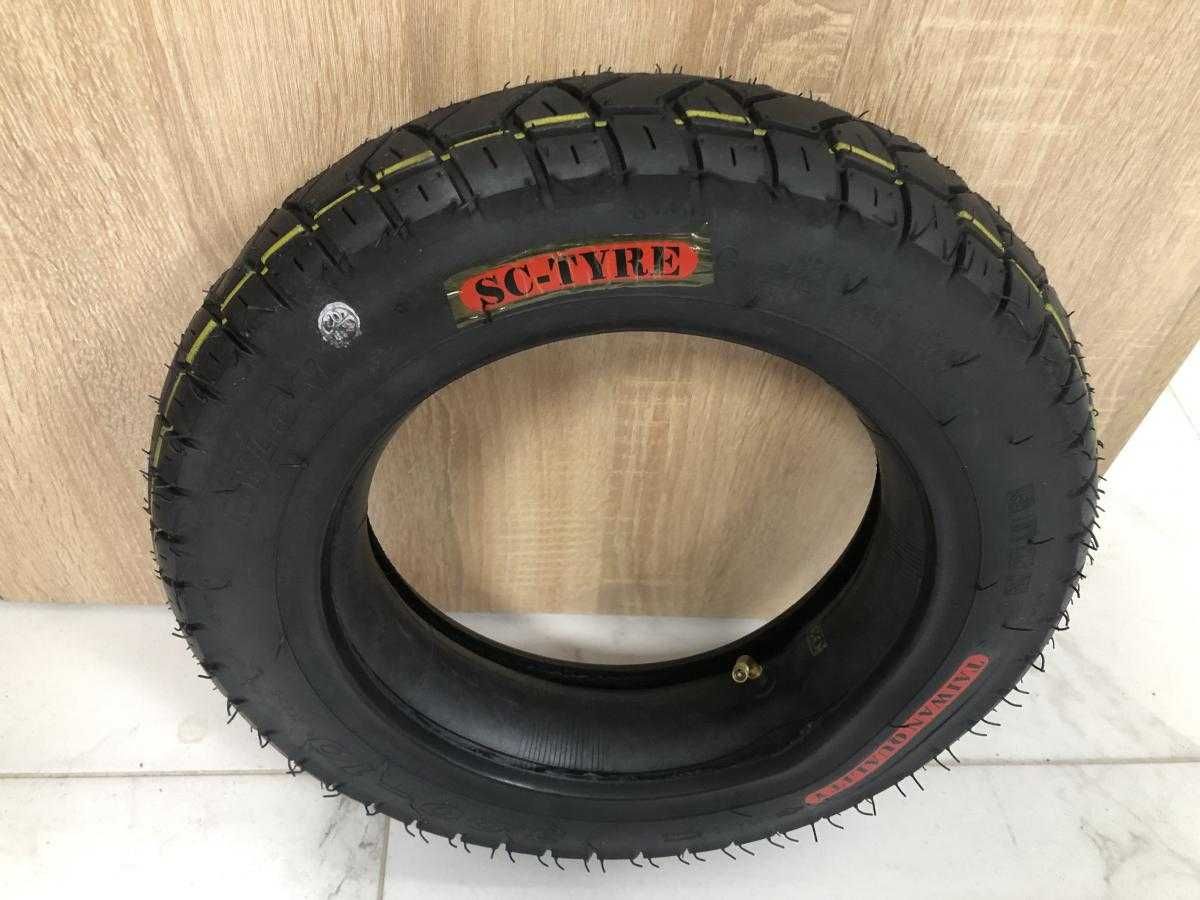 Шина 3.00-10 з камерою на скутер зубата Тайвань SC-TYRE