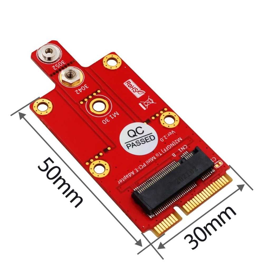 M.2 Key B para Mini Adaptador PCI-E para Módulo 3G/4G/5G