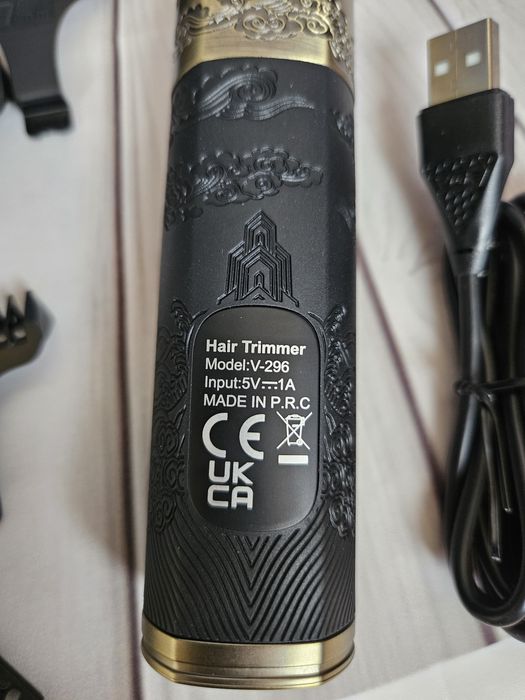 Тример Vgr 296 триммер для бороди металевий трімер гоління