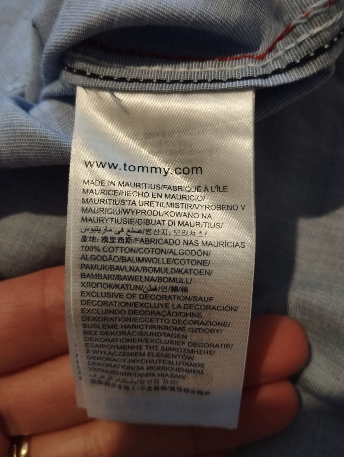 Продам чоловічу рубашку Tommy Hilfiger.  Розмір XL