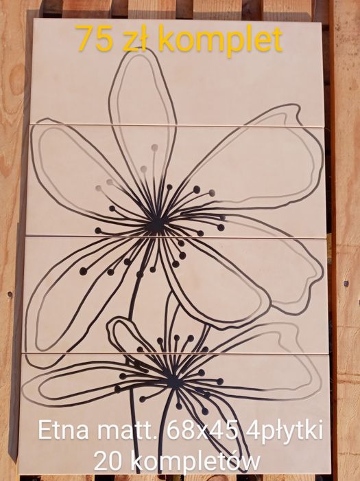 Dekory ceramiczne, mozaika, listwy szklane