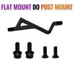 FLAT MOUNT do POST MOUNT adapter fm pm gravel grx tarczowych mocowanie