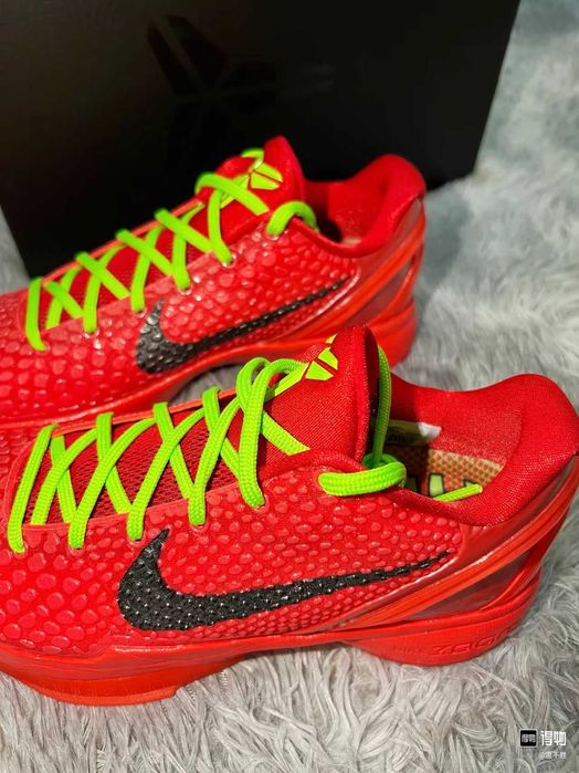 Buty meskie Mokasyny Nike_Kobe_6_Protro_Reverse_Grinch r.45