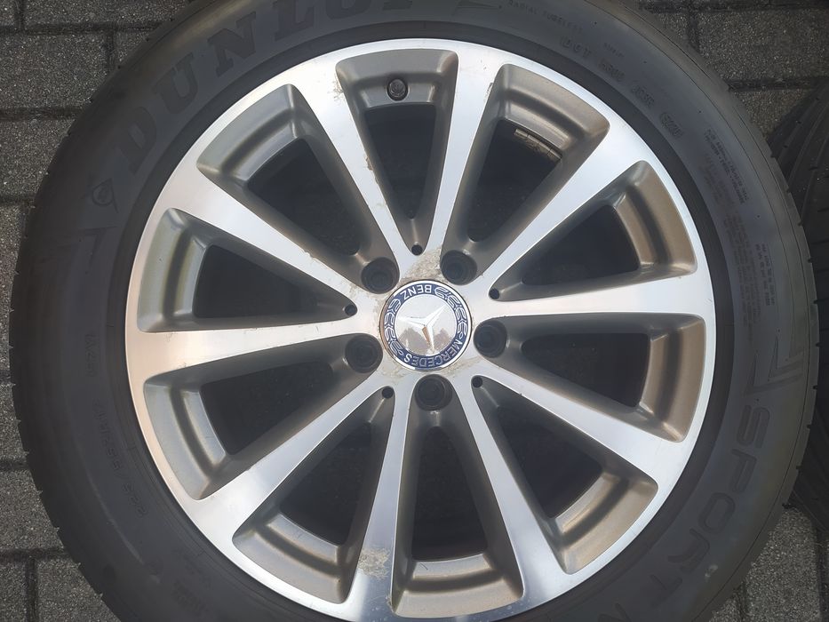 Koła, felgi opony 225/55/17 Mercedes E W213, W212, W211