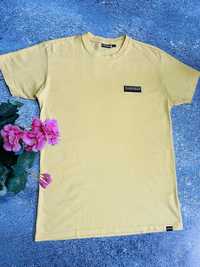 Желтая футболка мужская Napapijri (Оригинал)