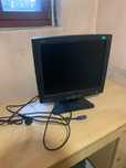 Monitor czarny gateway fpd1730 komputer