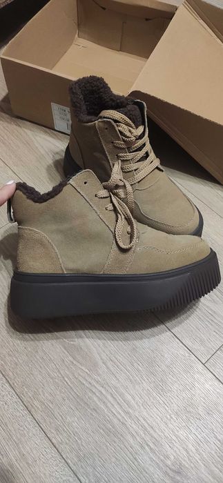 Черевички натуральний замш