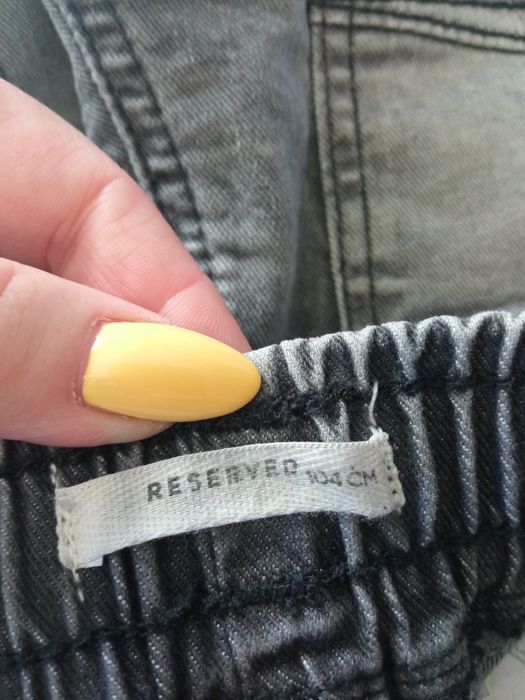 Joggery jeansowe Reserved r.104