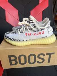 Adidas Yeezy Boost 350 V2 Zebra sneakersy czarno białe 38