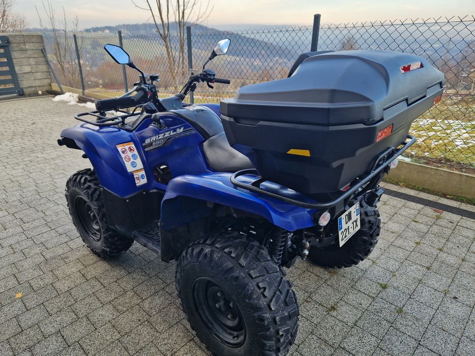 Gryzzli 550 4x4 2015r Homologacja!! Kufer