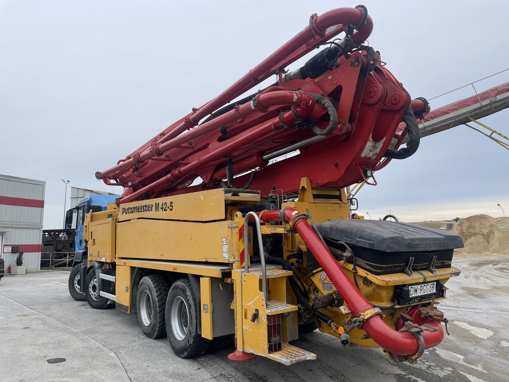 MAN TGS 35.440 PUTZMEISTER 42/5 pompa do betonu
