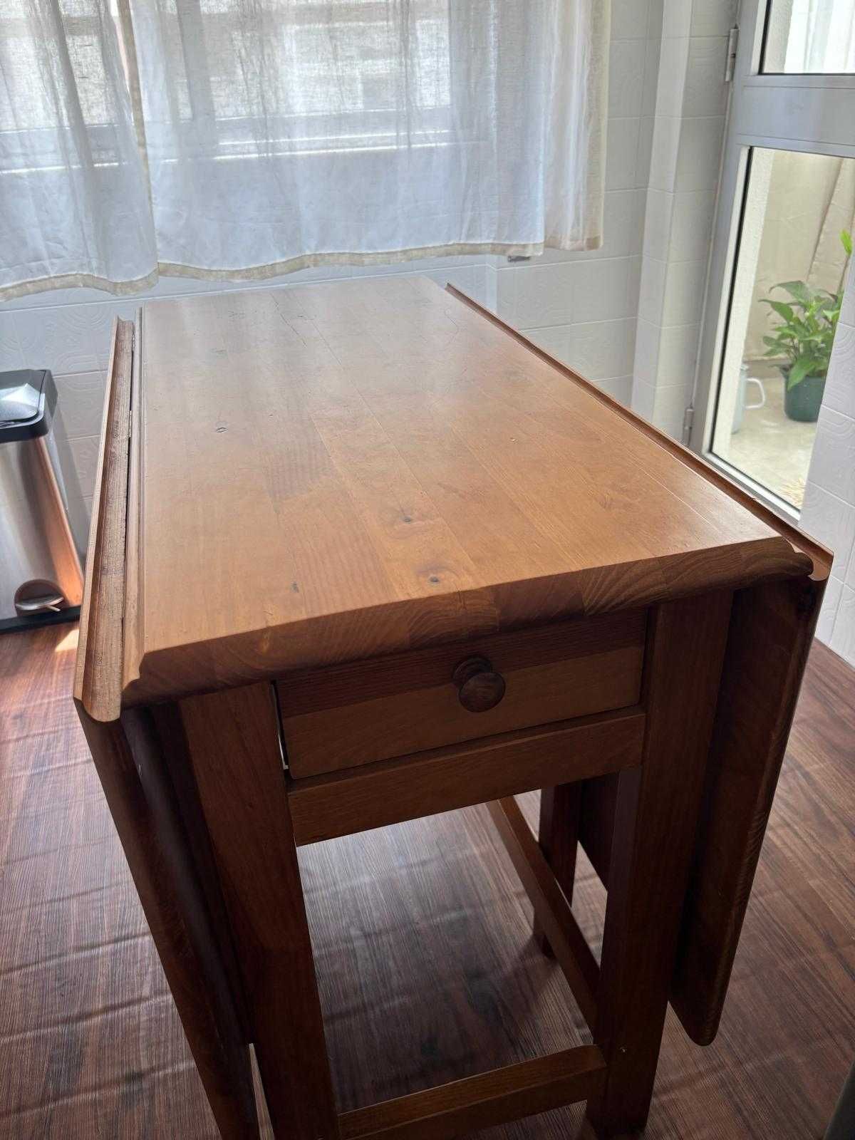 Mesa de Madeira extensível