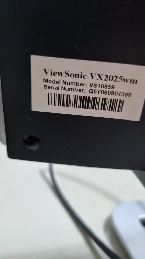 View Sonic vx2026wm