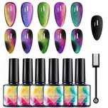 conjunto de vernizes de gel novos