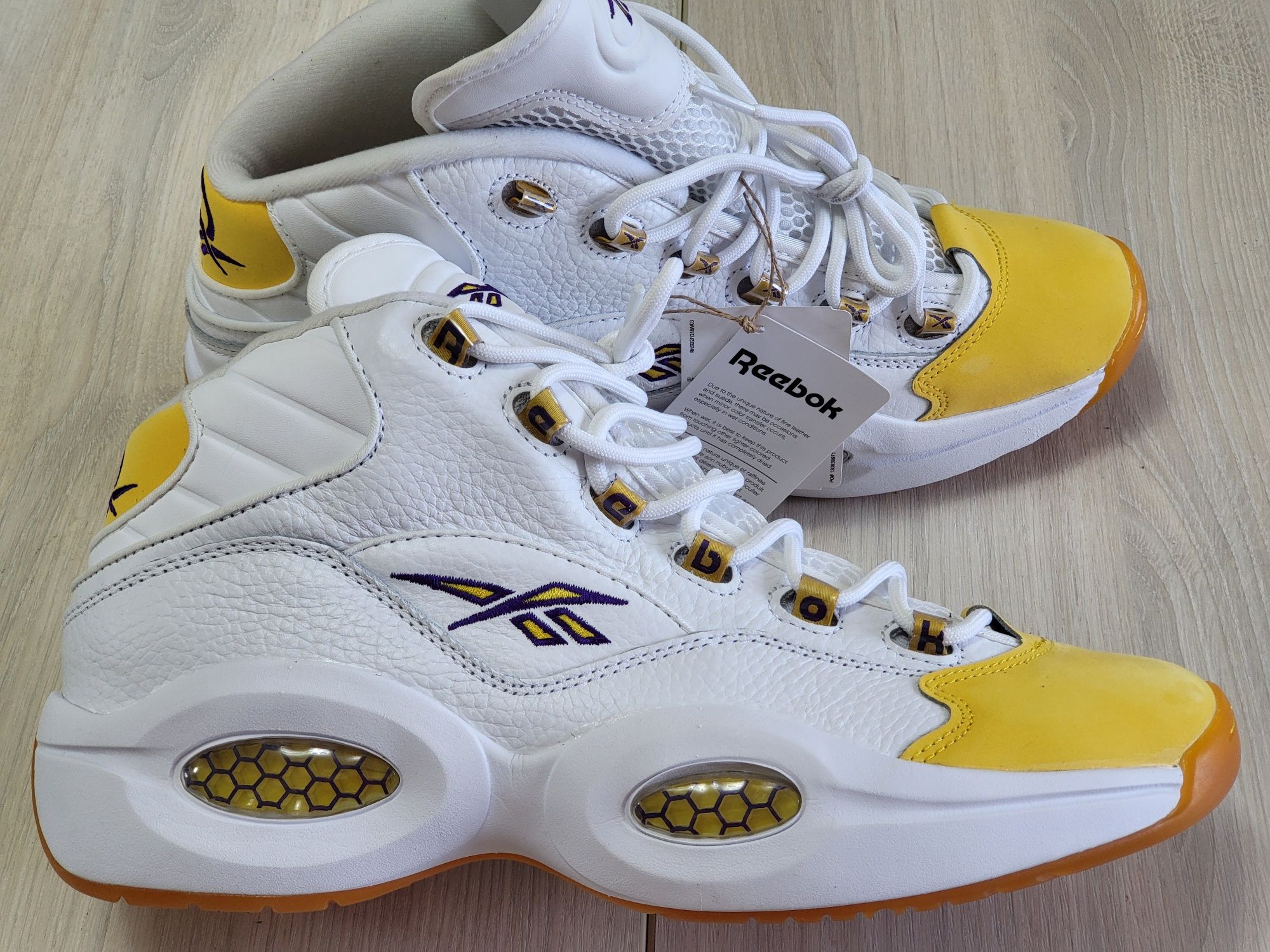 Нові чоловічі баскетбольні кросівки Reebok The Question DMX Iverson
