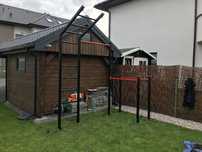 Plac zabaw Park Street Workout Drążek podciągania + poręcze CROSSFIT