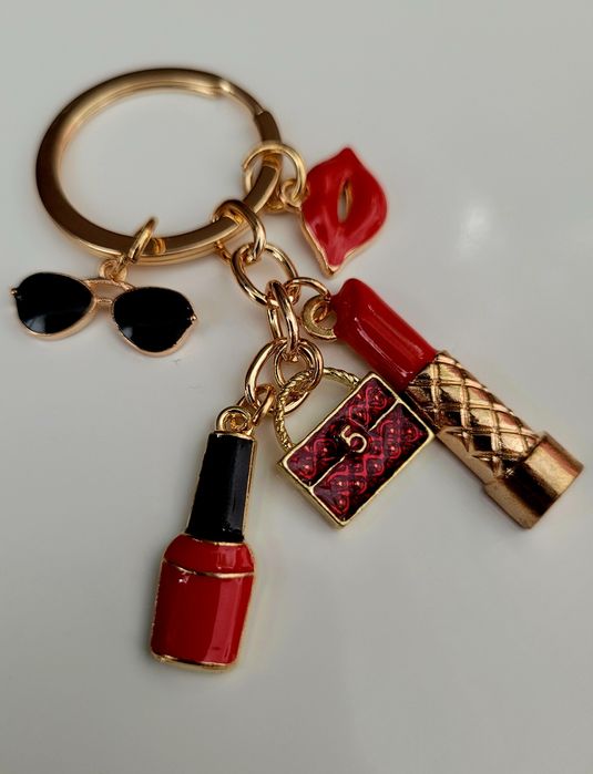 Kobiecy, seksowny, damski, breloczek, brelok do kluczy, do torebki,