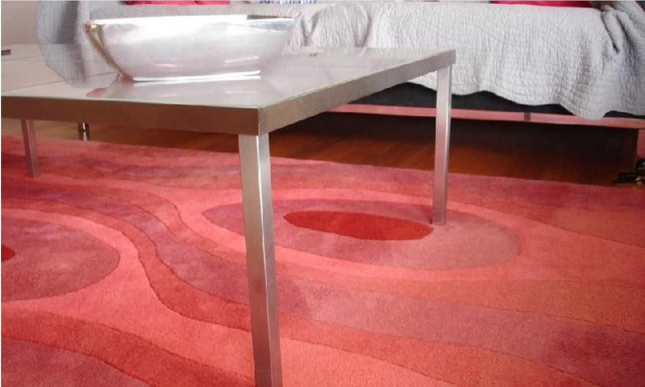 Mesa Sala Inox L 80 cm C 120 cm