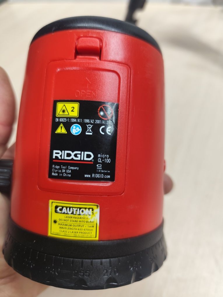RIDGID micro CL 100 лазер Ріджіт оригінал професійний