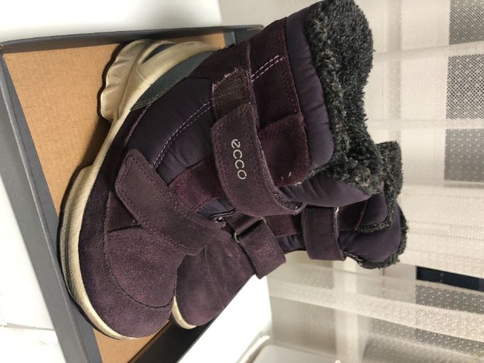 Ботинки зимние "ЭККО" для девочки, 28 размер