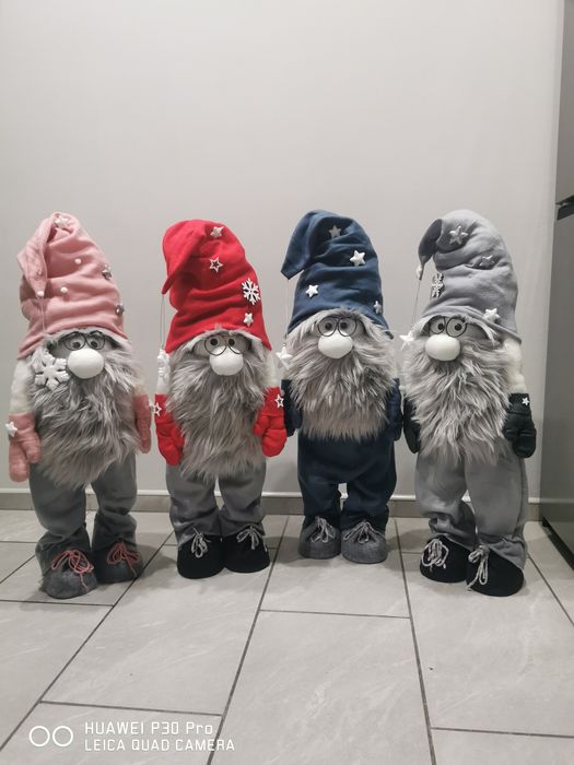 Skrzaty ręcznie robione 90 cm