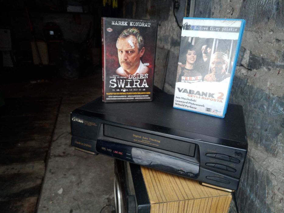 odtwarzacz kaset VHS Funaj z nagrywaniem