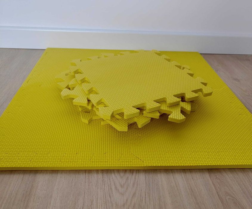 NOWA Mata 120x90cm |12szt. puzzle piankowe ćwiczeń pod sprzęt siłownię
