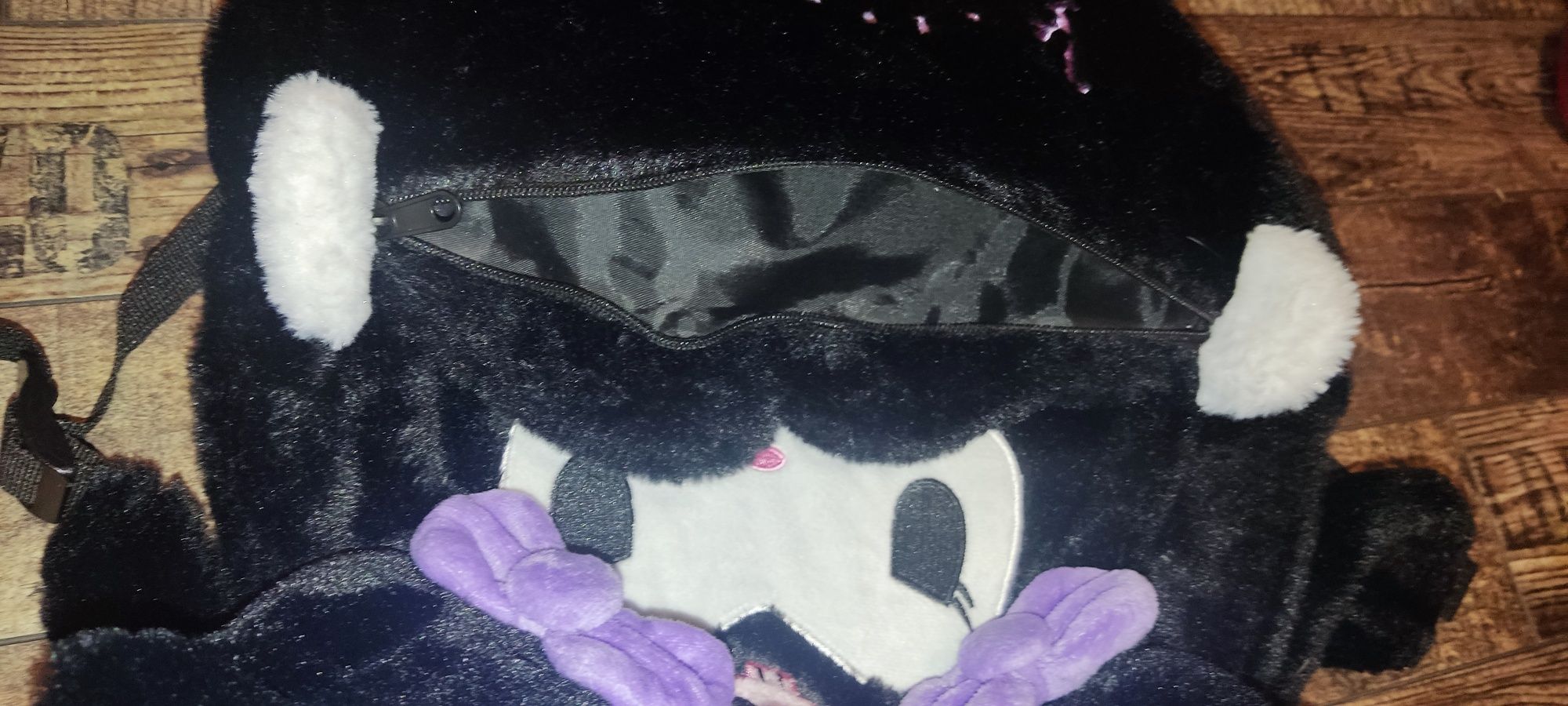 Рюкзак Sanrio Kuromi чёрный