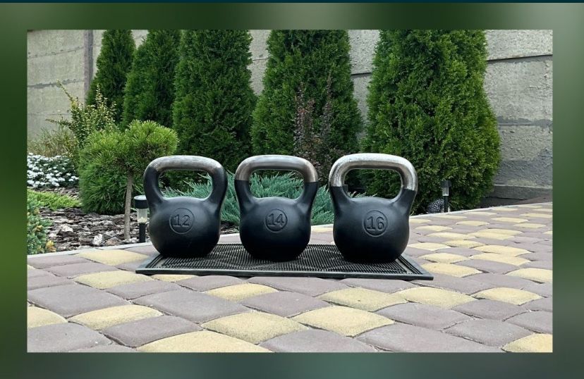 Гиря металлическая чугунная 8кг, 16кг, 20кг, 24кг, 32кг, гиря чавунна