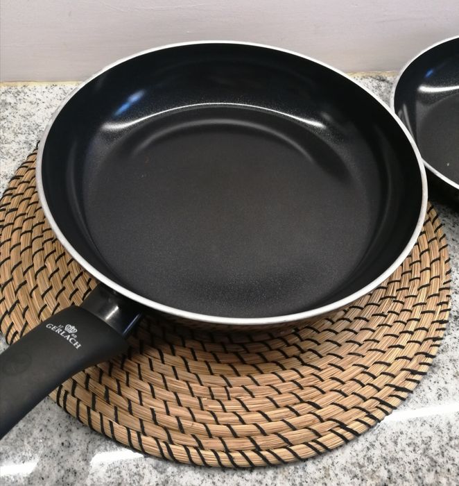 Patelnie Gerlach z pokrywkami 24 i 28 cm na każdą kuchenkę