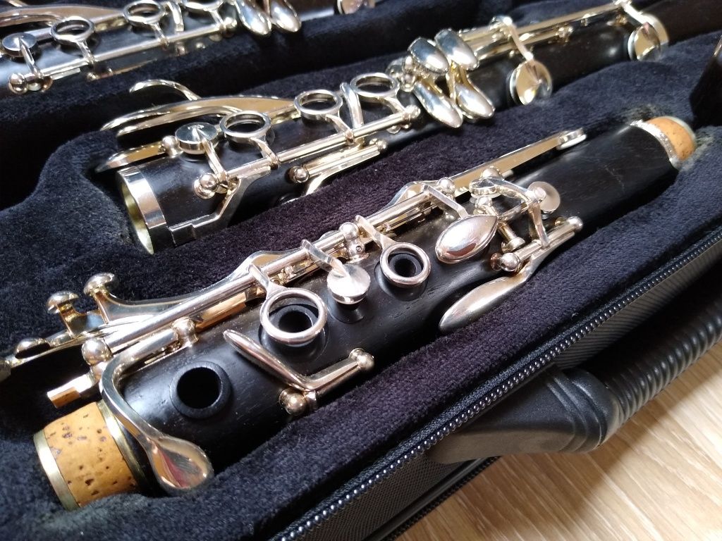 Komplet klarnet Selmer Signature in B,Saint Louis in A,idealne