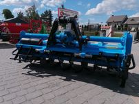 Glebogryzarka zawieszana 1,6m Agrostar, boczny napęd, wałek WOM