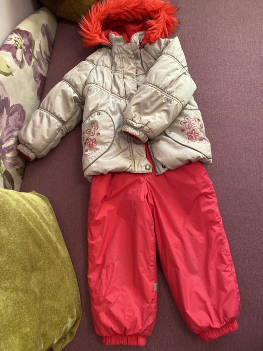 Костюм зимовий Lenne комбінезон для дівчинки 98 розмір