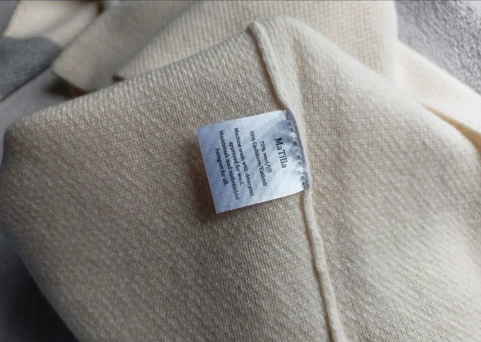 Sweter wełna + kaszmir Ma Tilla/Roz L/Xl
