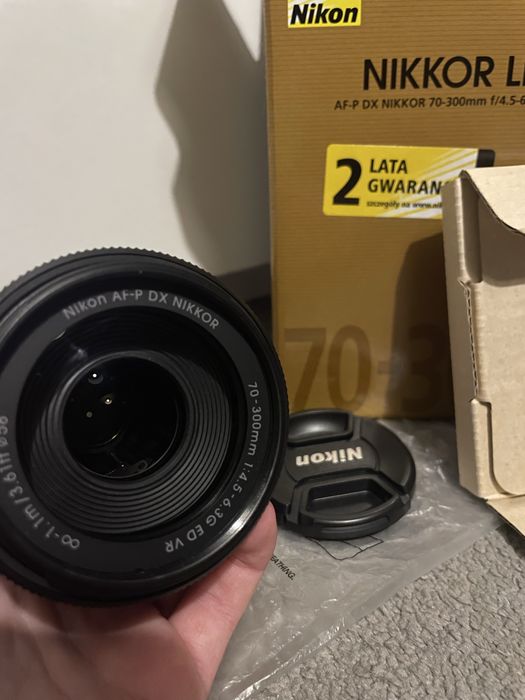 Nikon af-p dx nikkor 70-300mm f/4.5 6.3g ed vr